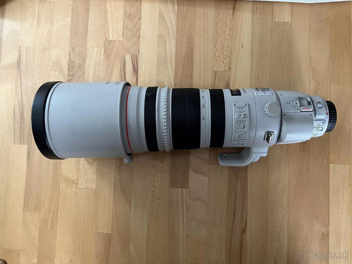 Predlžovač svetla CANON EF 200-400MM F4L IS USM 1.4X s kamuf