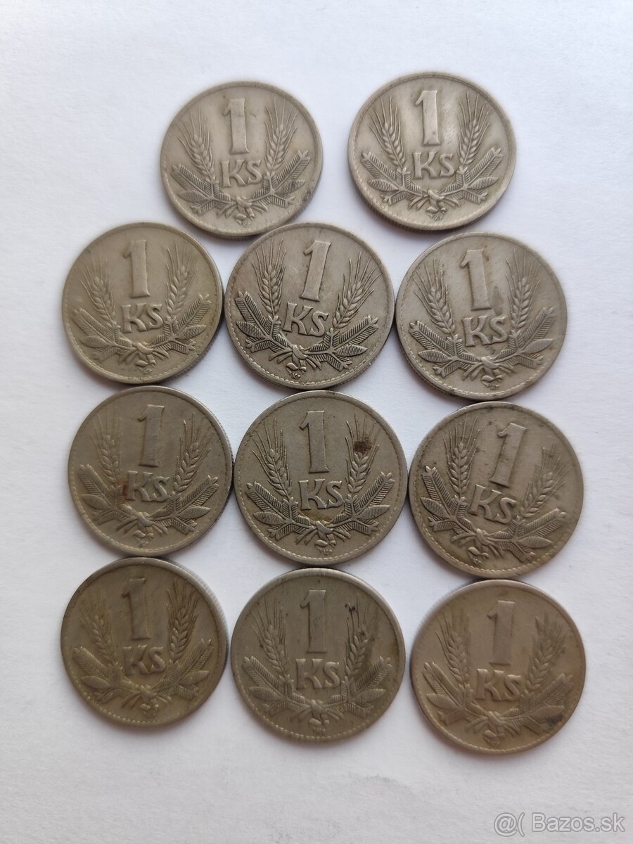 1 koruna 1940 - Slovenský štát