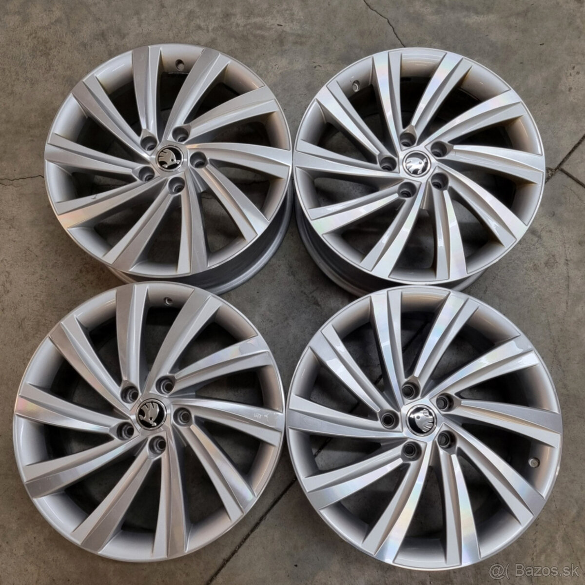 Hliníkové Škoda disky 5x112 R18 7,5J ET48