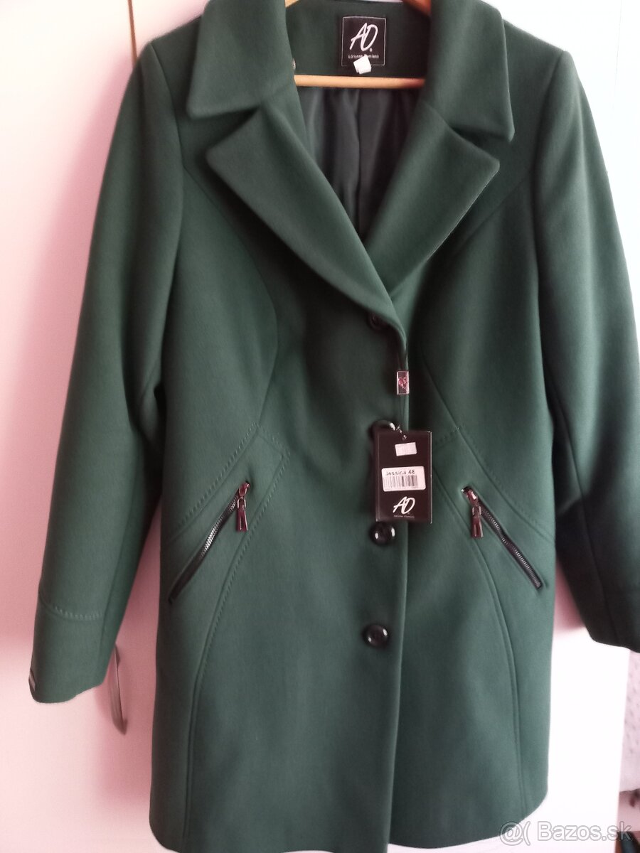 NOVY ZELENY DAMSKY KABATIK  ç 46