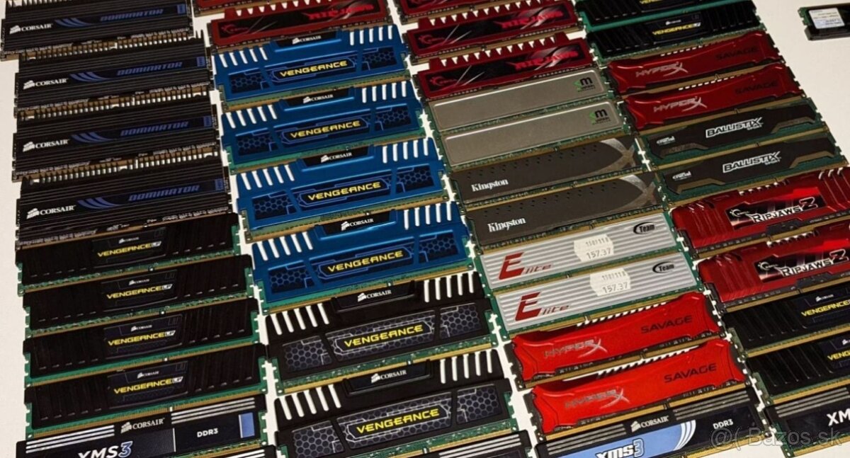 DDR3  RAM s chladičom