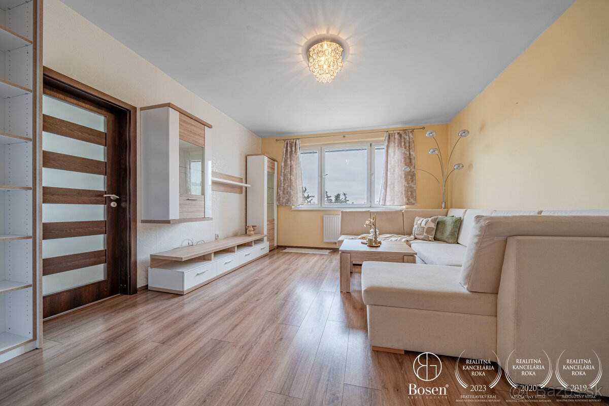 BOSEN | Útulný 4 IZBOVÝ byt s  logiou, Podunajské Biskupice,