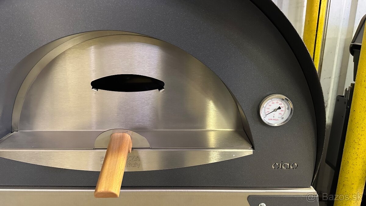 Mobilná pizza pec na drevo Alfa Forni