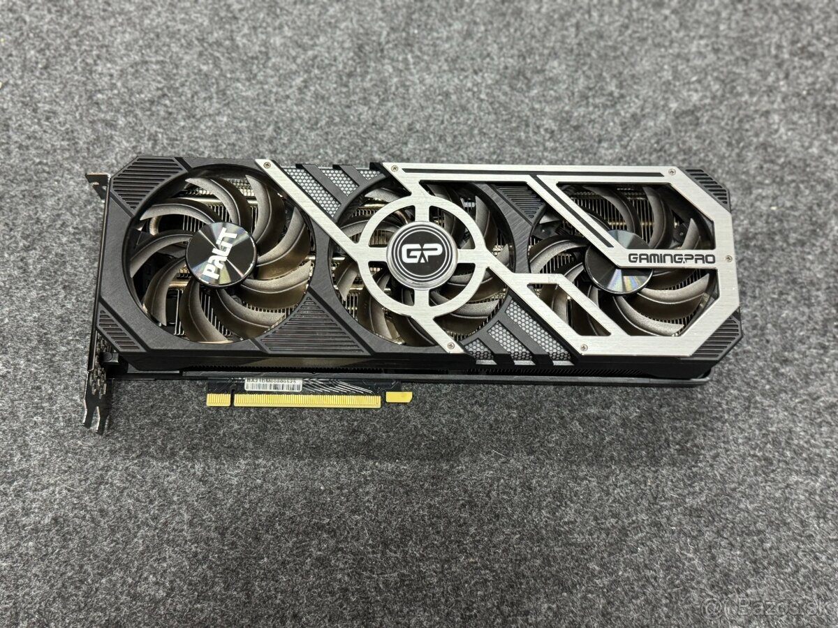 🟢 Predám grafiku PALIT GeForce RTX 3070 Ti GamingPro 8 GB