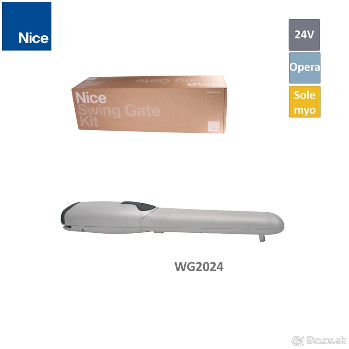 Pohon pre garážovú bránu NICE Wingo2024