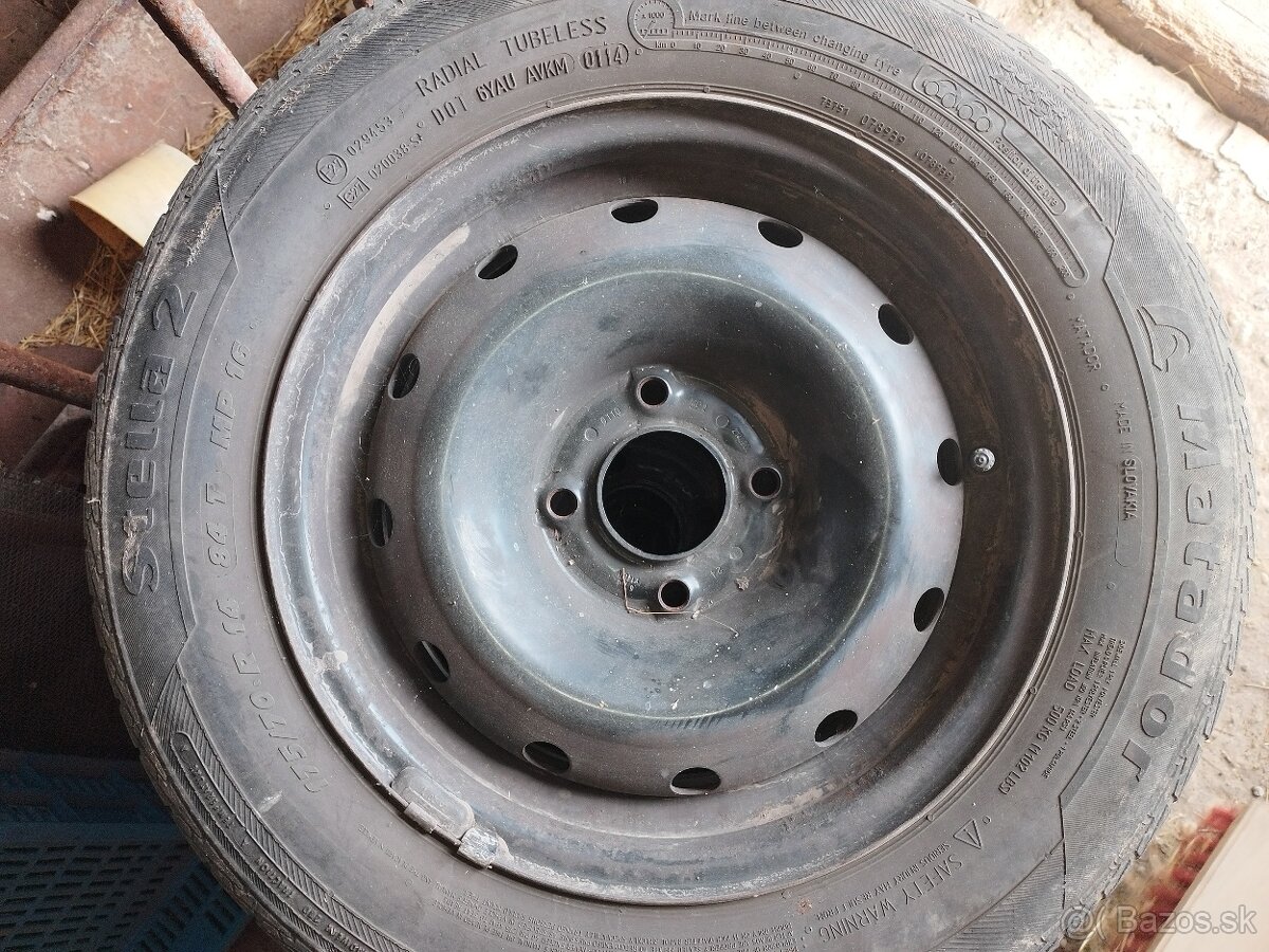 Predám kolesá matador 175/70 r14 84t