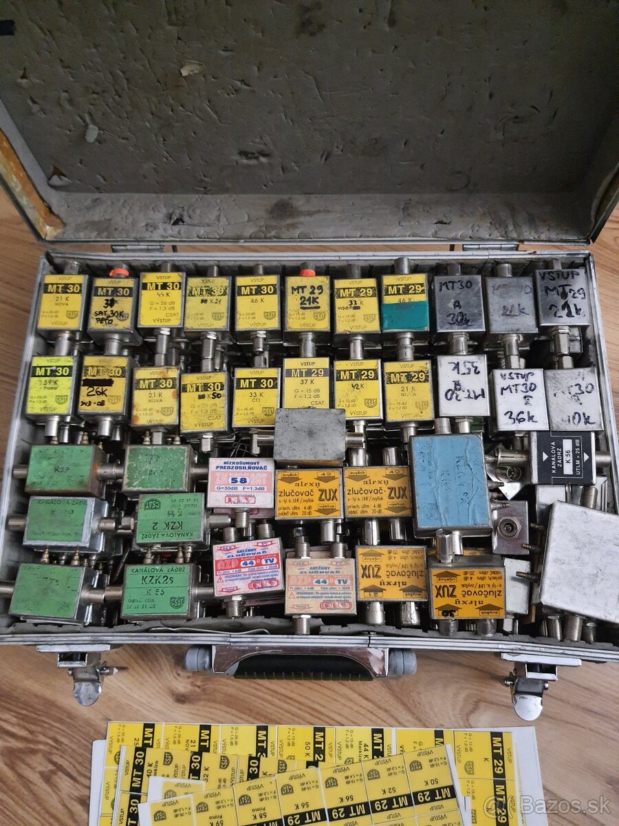 Predzosilovače, zlučovace, zádrže