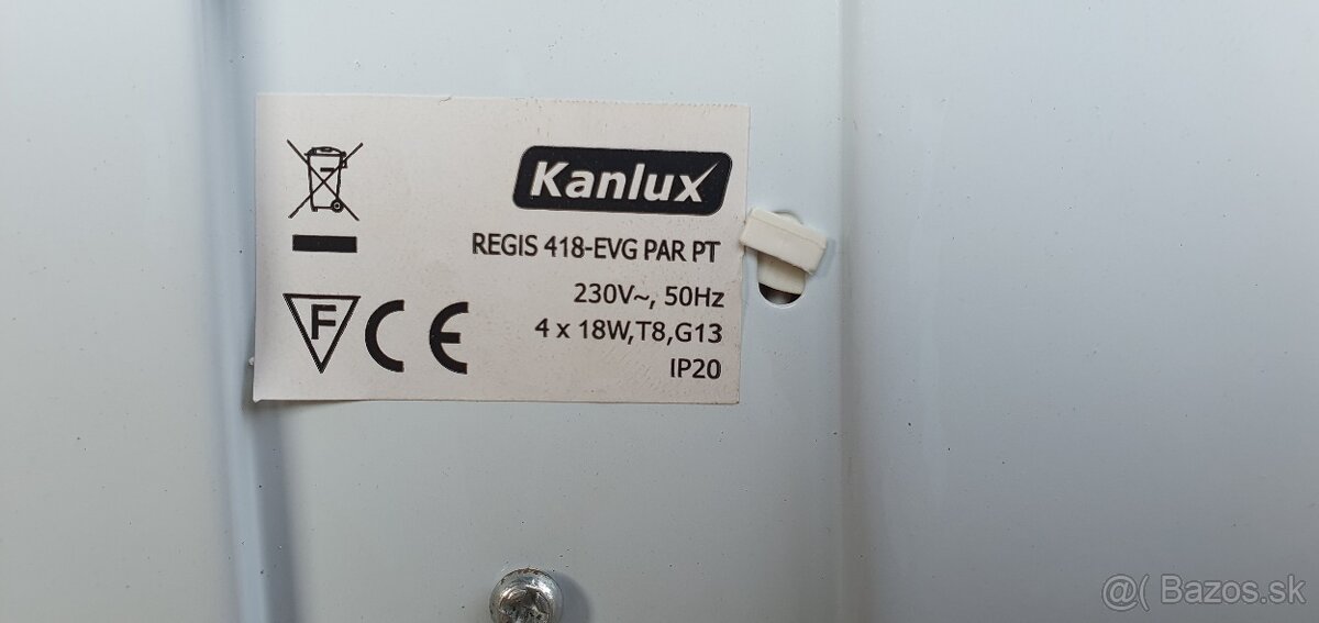 Predám stropné neónové svietidlo zabudovateľné 60x60cm