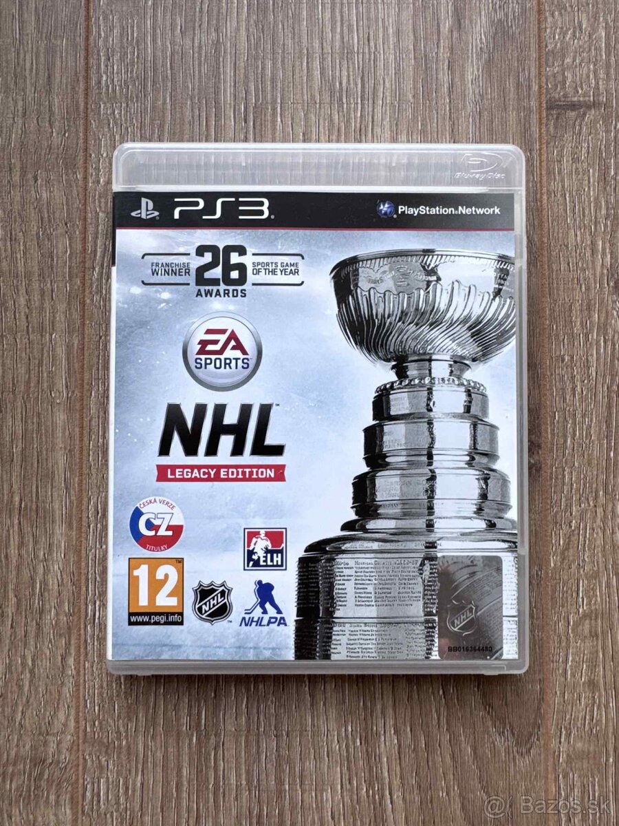 NHL 16 Legacy Edition na Playstation 3