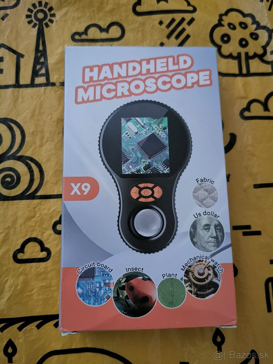 Predam mikroskop, nabijatelny, do vrecka