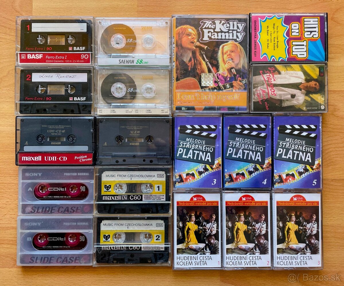 Mix MC kaziet - Normálky, chrómky, originálky