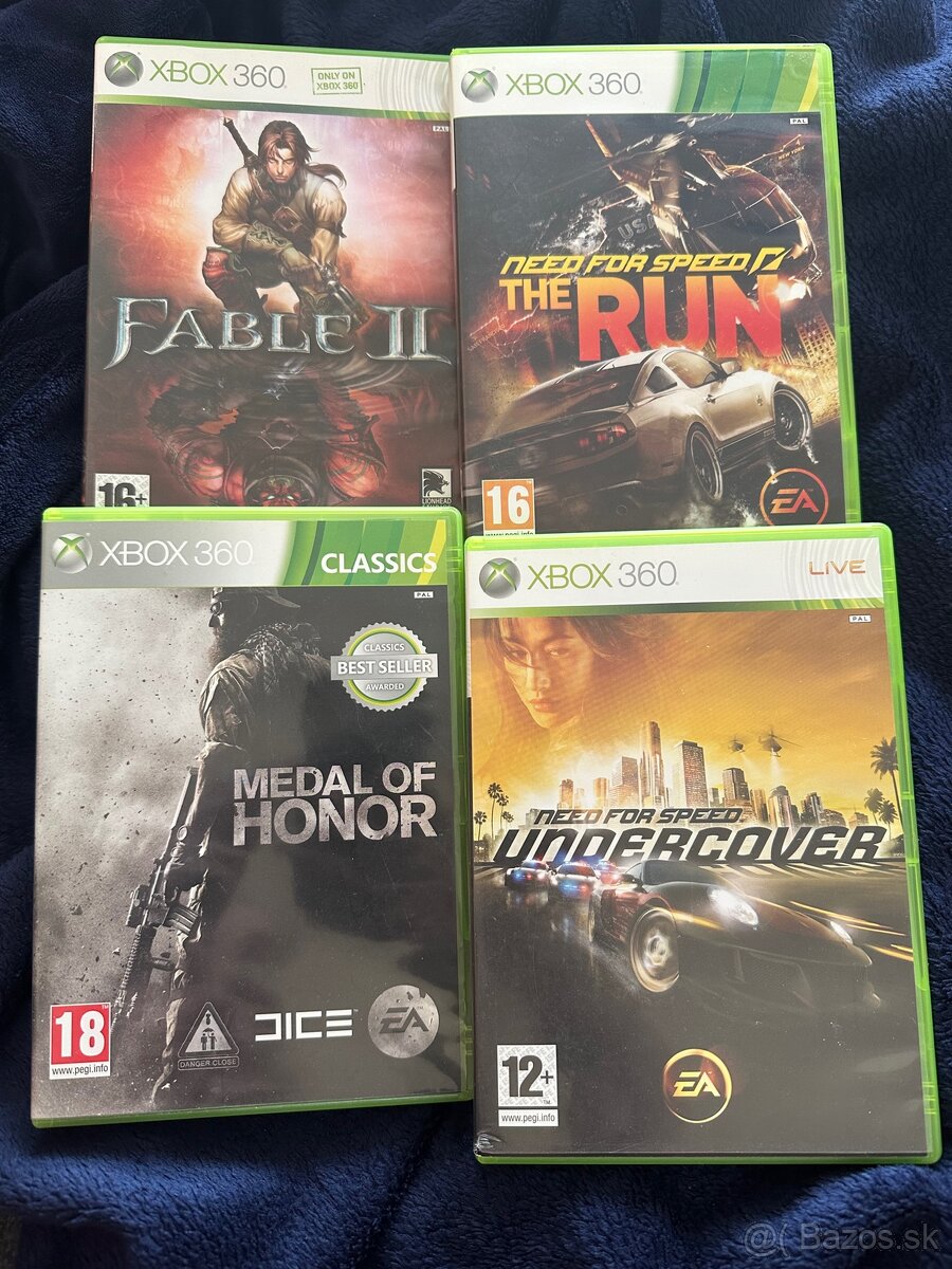 Hry na xbox 360
