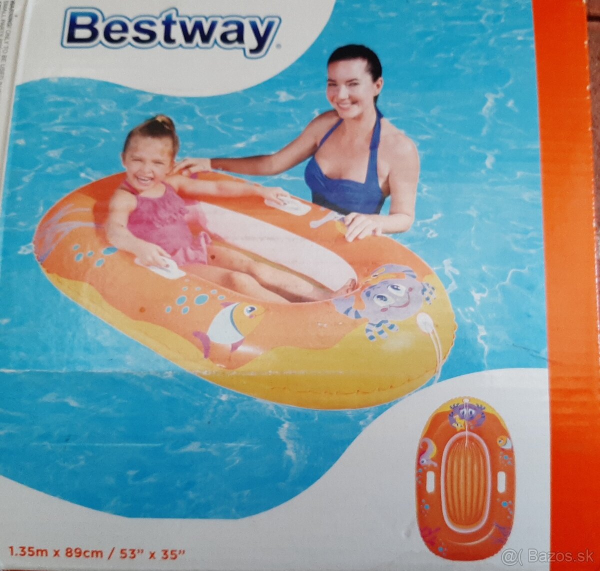 Detský nafukovací čln