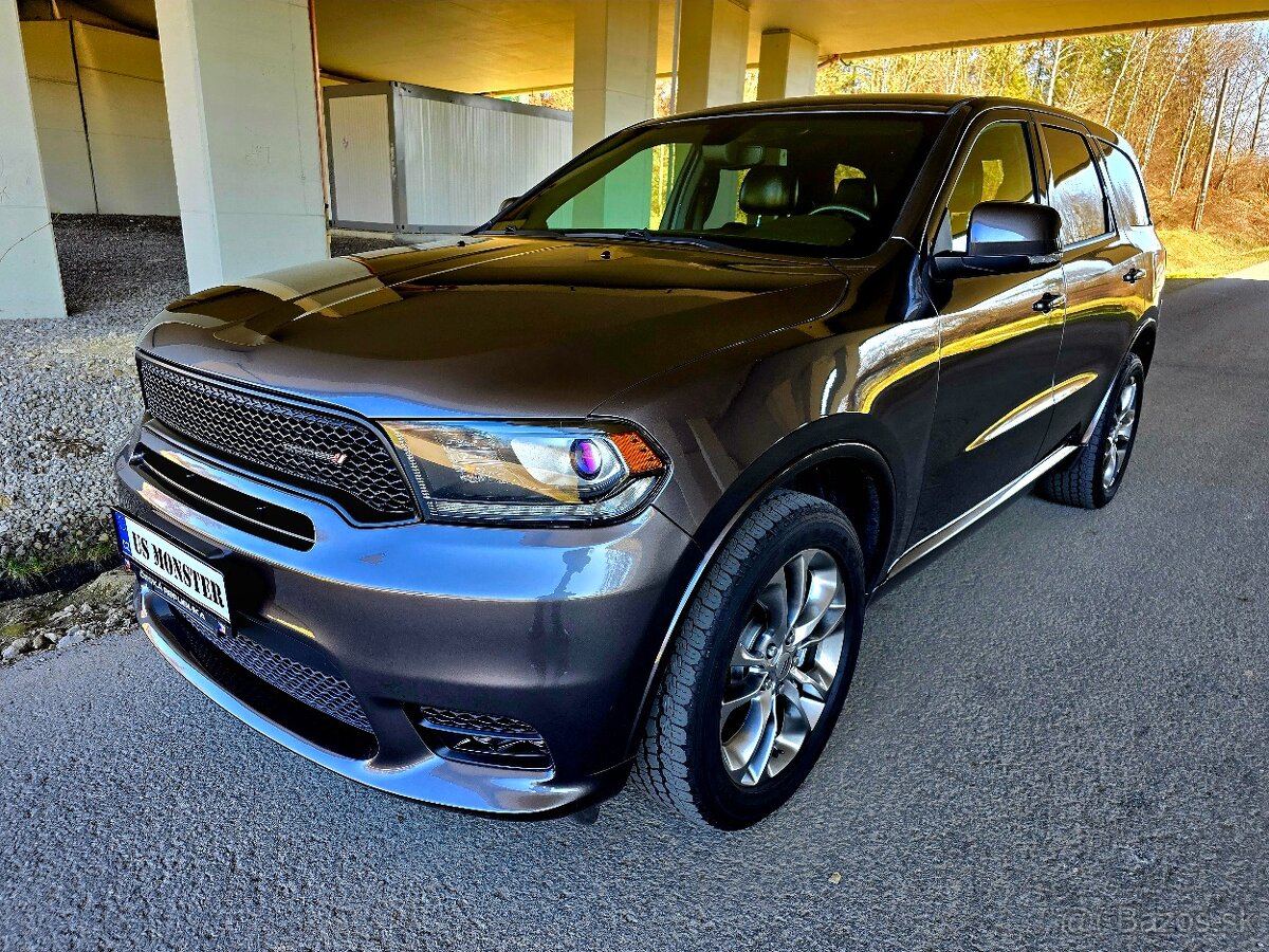 Dodge Durango, r. 2019, 4X4, 3,6 GT, ODPOČET DPH