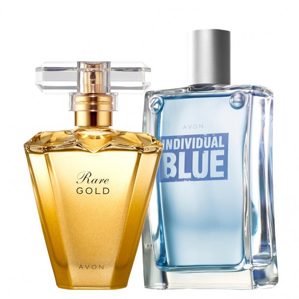 Rare Gold a Individual Blue - Avon