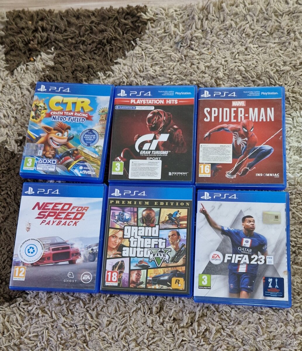 Hry na playstation 4