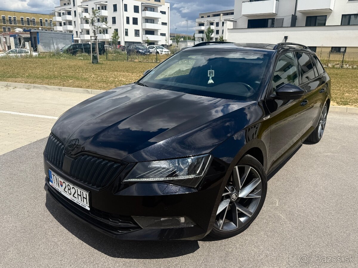 Predám Škodu Superb 3 Sportline 4x4 DSG