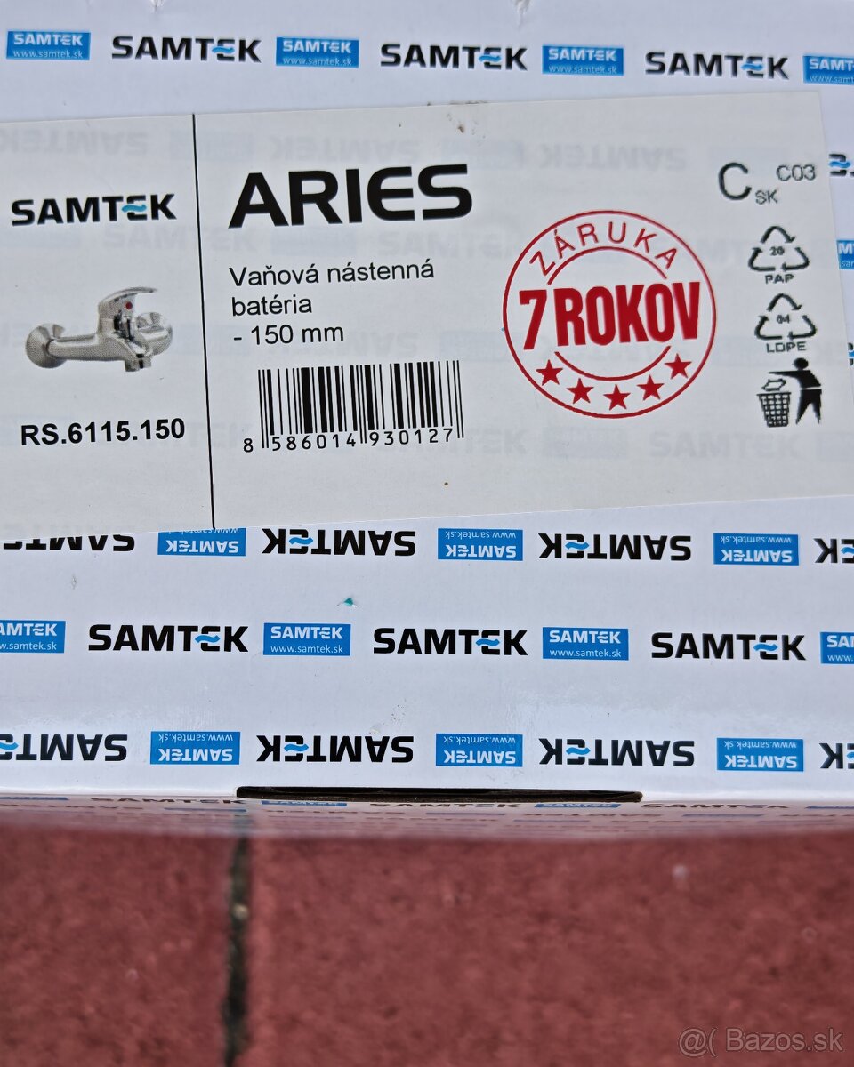 Nová vaňová batéria Samtek