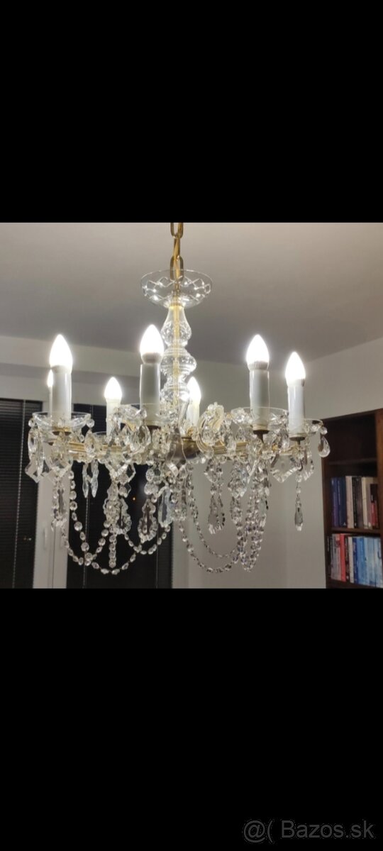 Krištáľový luster Bohemia Crystal