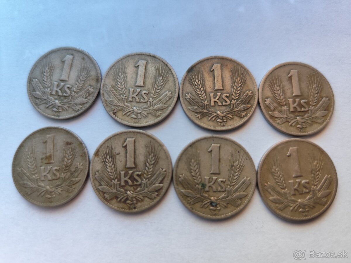 1 koruna 1941 - Slovenský štát