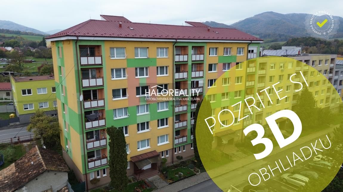 HALO reality - Predaj, dvojizbový byt Hnúšťa, Nábrežie Rimav