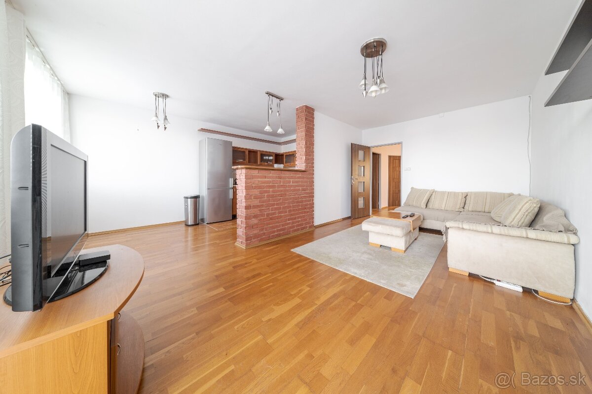 3-izbový, prenájom, 69 m2, loggia, Lomonosovova, Košice