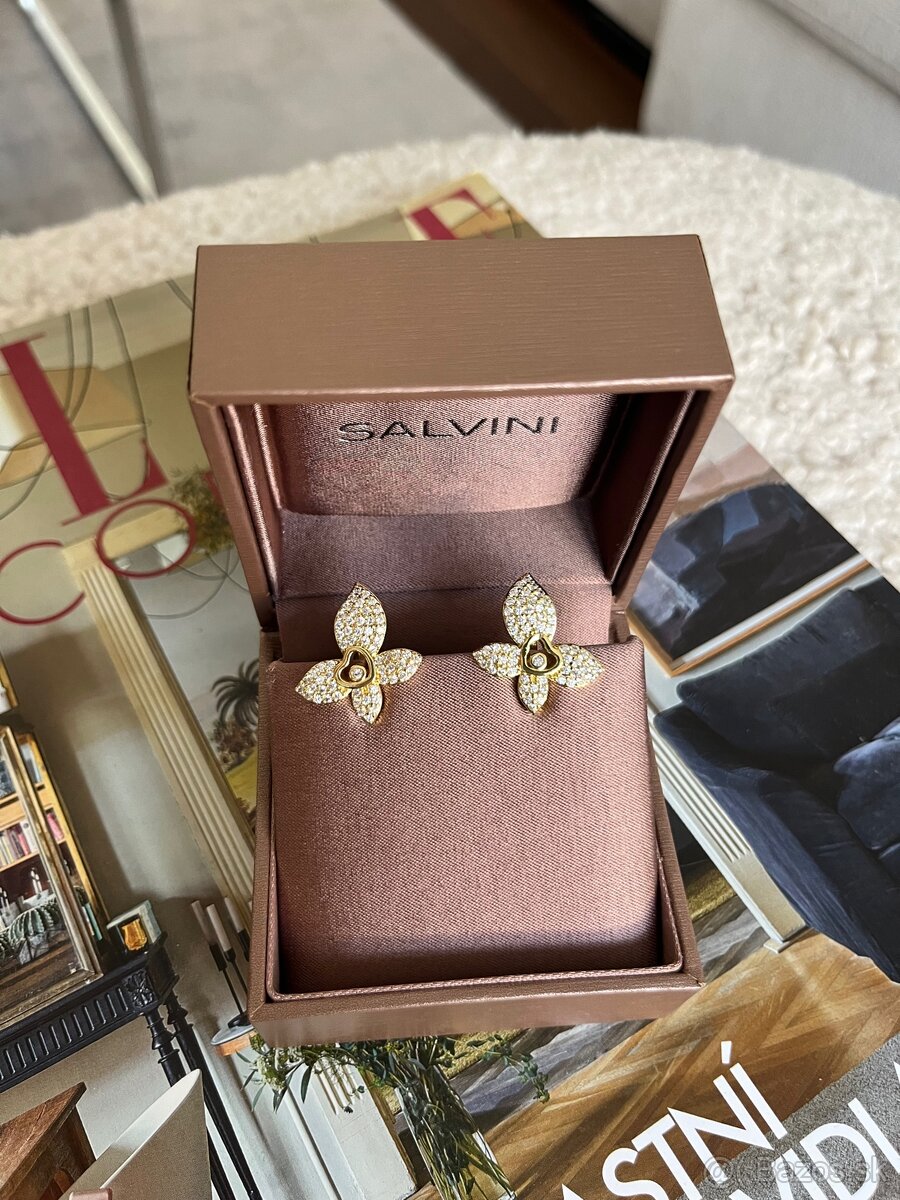 Náušnice so vsadenými kameňmi