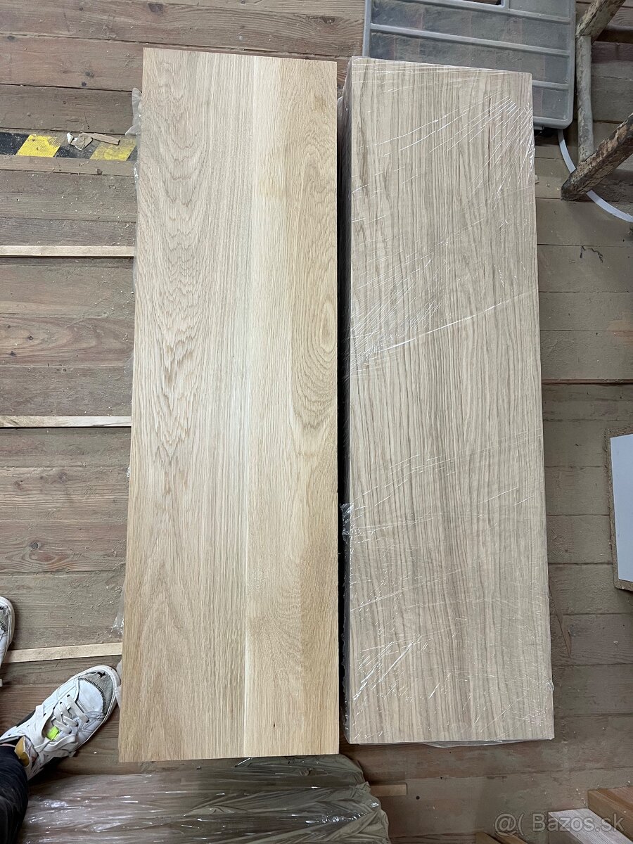 Schodové stupne z masívneho dreva DUB