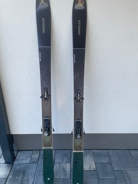 Skialp lyze Atomic BackLand + viazanie+pasy