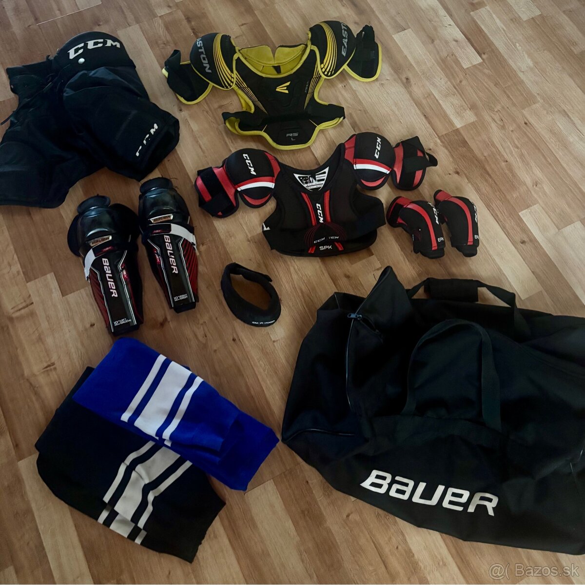 Hokejové veci -výstroj