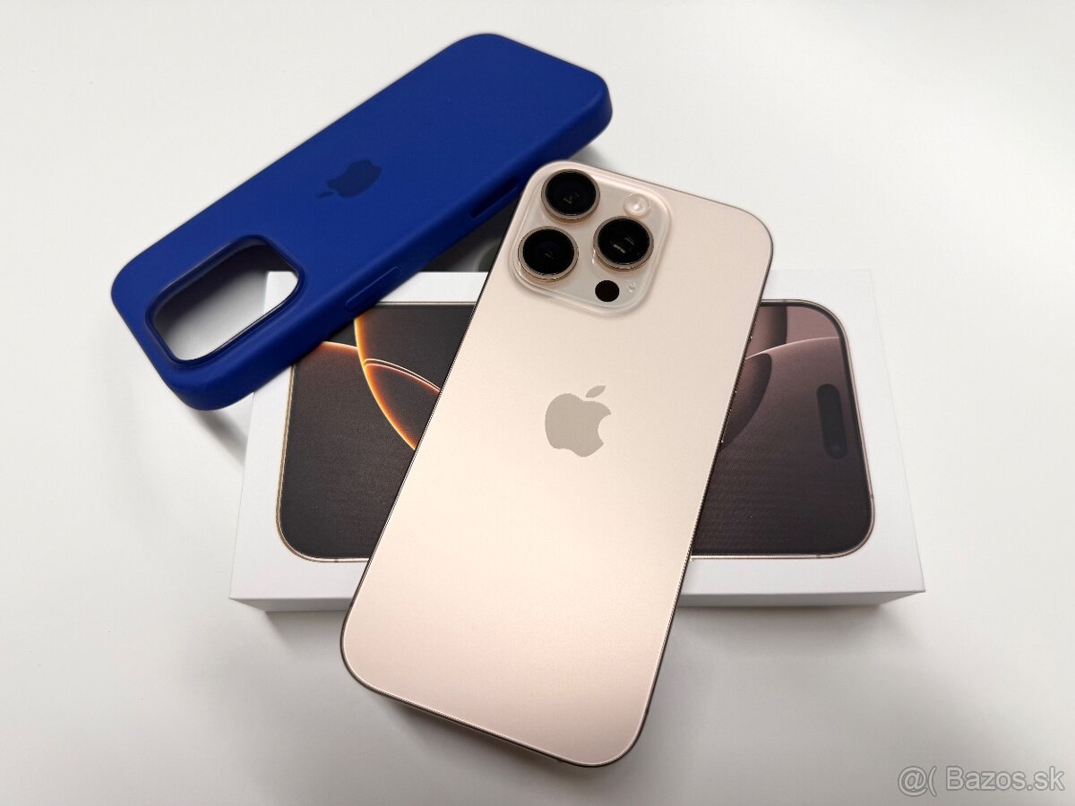 iPhone 16 Pro 256 GB Desert Titanium (zlatý)