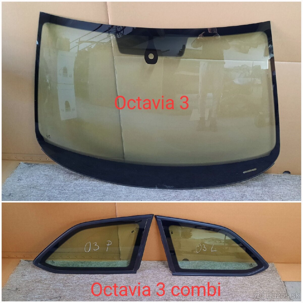 sklo senzor Octavia 3, Superb 3, Superb 2