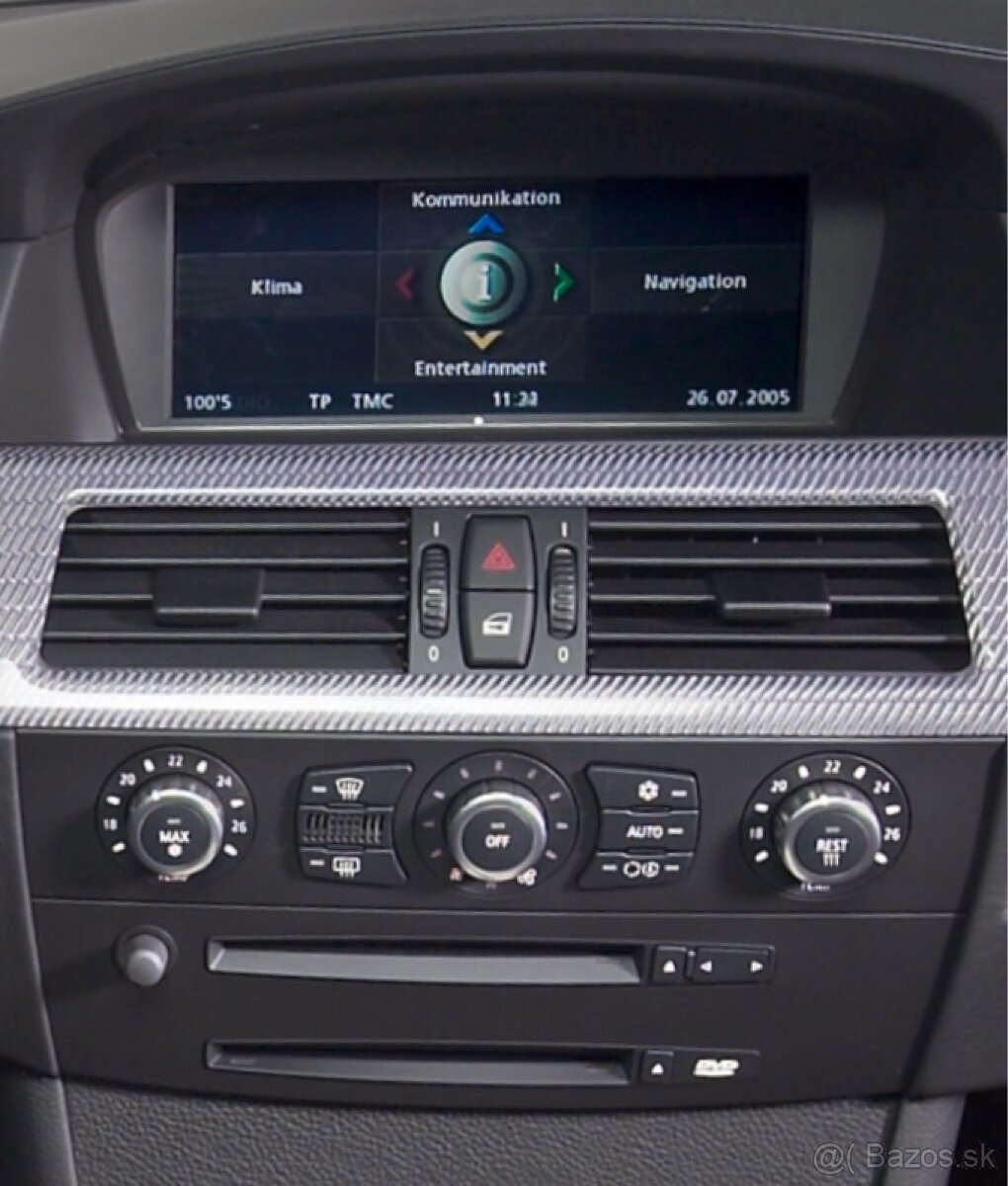 BMW CCC obrazovka
