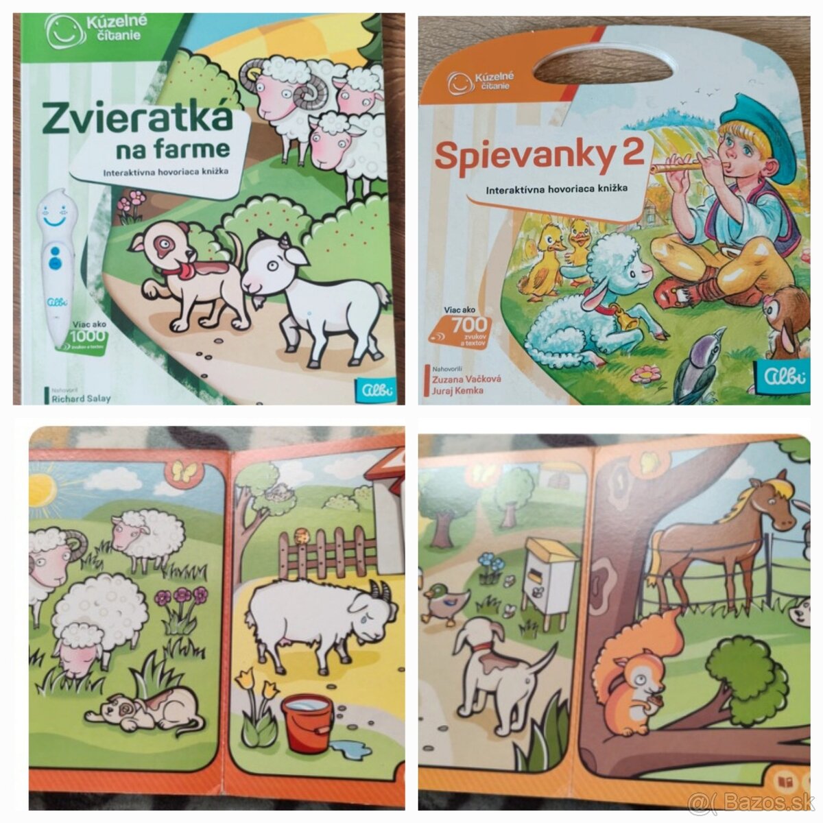 Albi Spievanky 2 a Zvieratka na farme Kuzelne citanie