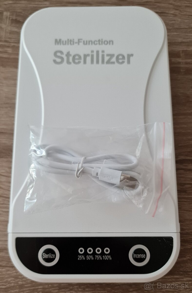 Multifunkčný sterilizátor s bezdrôtovou nabíjačkou