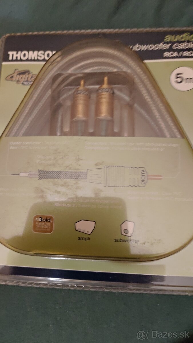 Audio cable rca rca 2 kusy