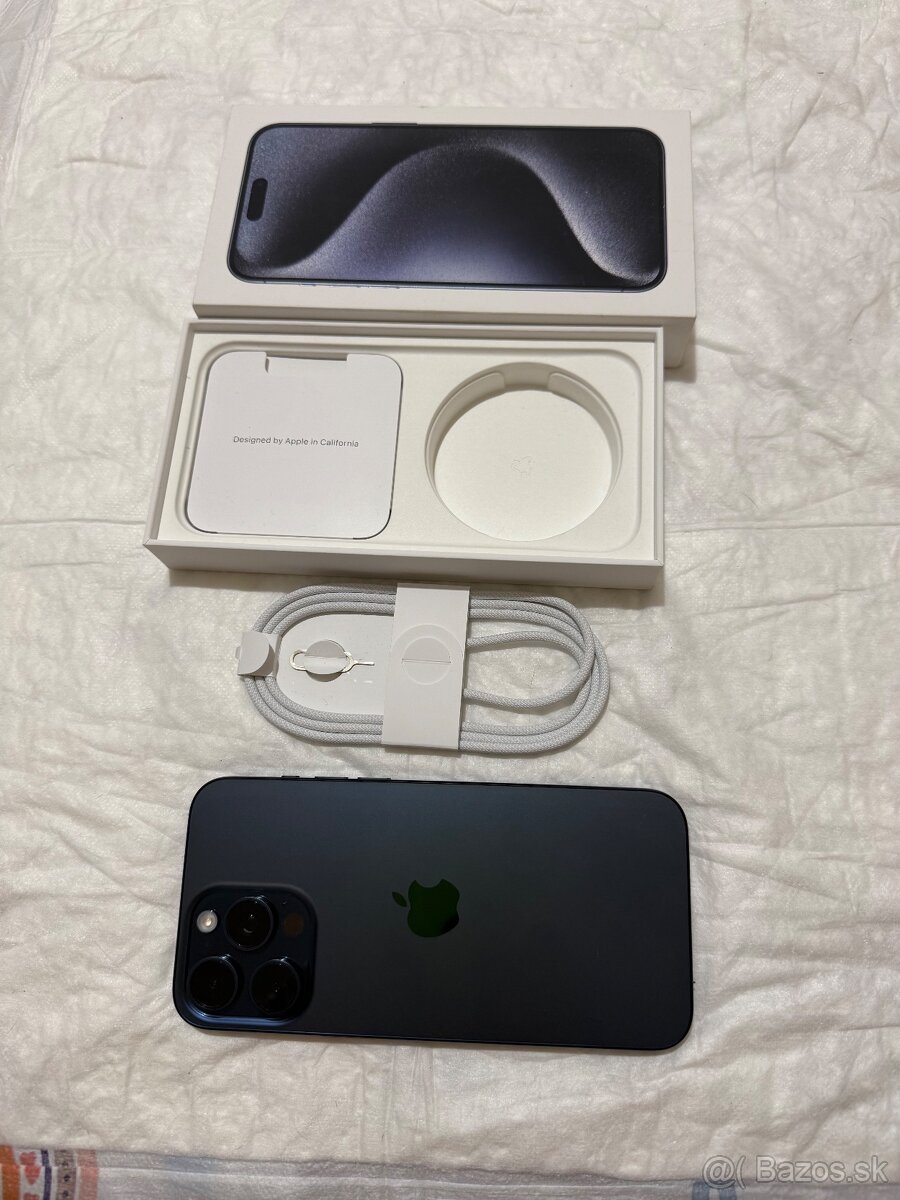Predam Iphone 15Pro Max 256giga STAV NOVEHO…