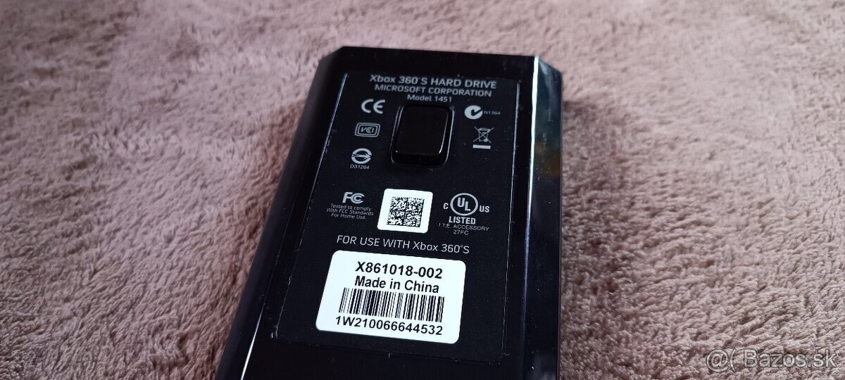 250/500gb harddisk pre xbox360 slim S/E