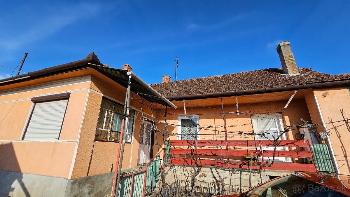 Vilyvitány zachovalý 3i RD s pivnicou a peknou záhradou