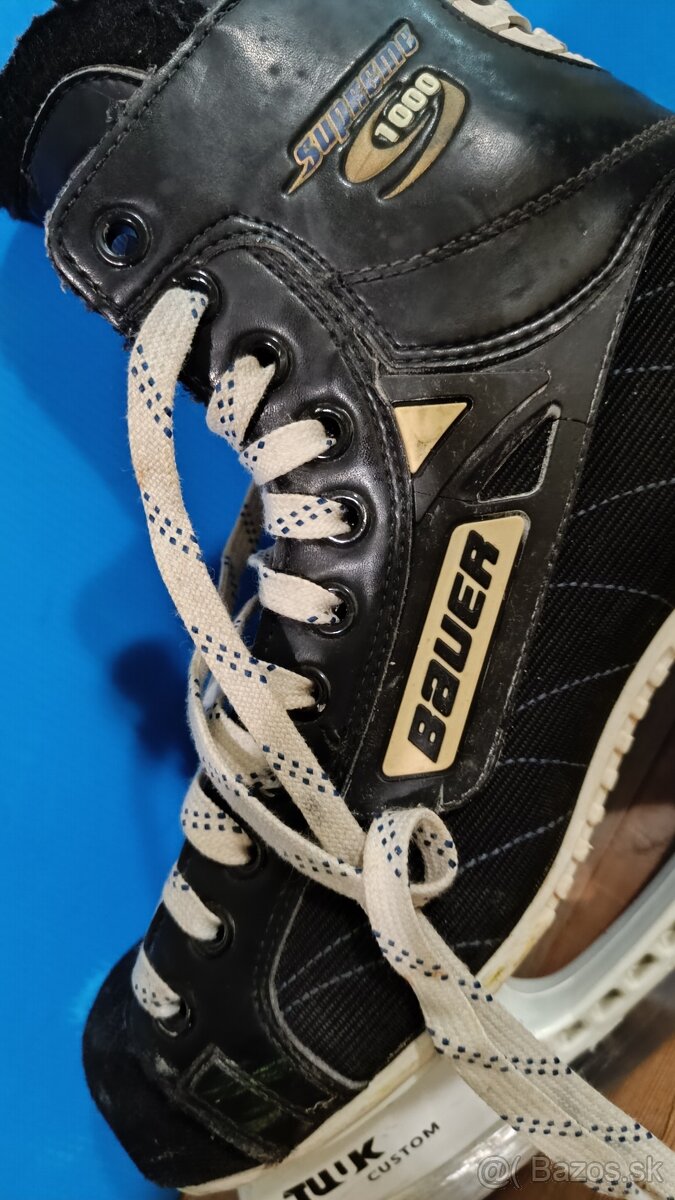 Predám korčule BAUER SUPREME 1000 veľkosť 43