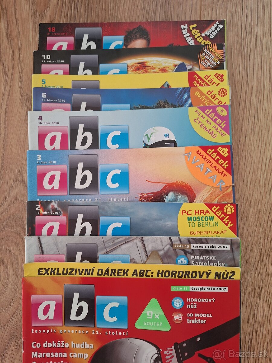 Casopis ABC, vystrihovacky