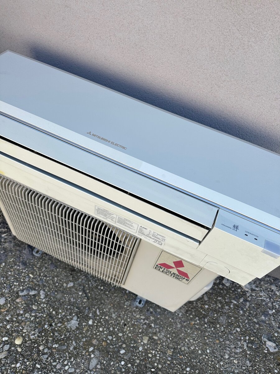 Klimatizacia s kurenim Mitsubishi 5kw