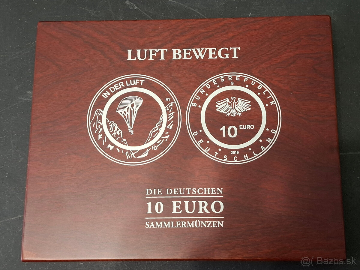 Predam sadu minci 10 Euro Nemecko 2019 - 2021 ADFGJ