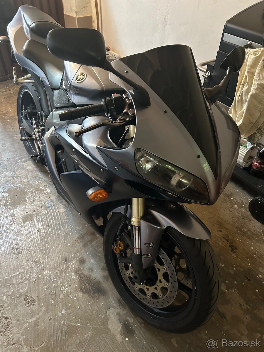 Yamaha R1 2005 po výmene motora 30xxx km