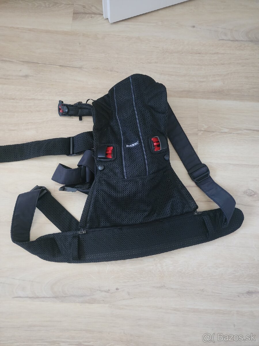 Babybjorn nosítko ONE Black 3D Mesh