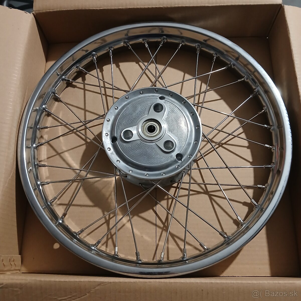 Chromovane koleso JAWA Pionier