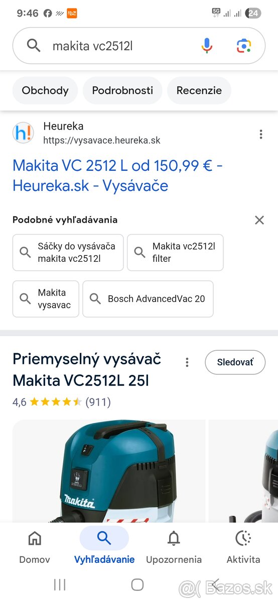 Makita VC2512l