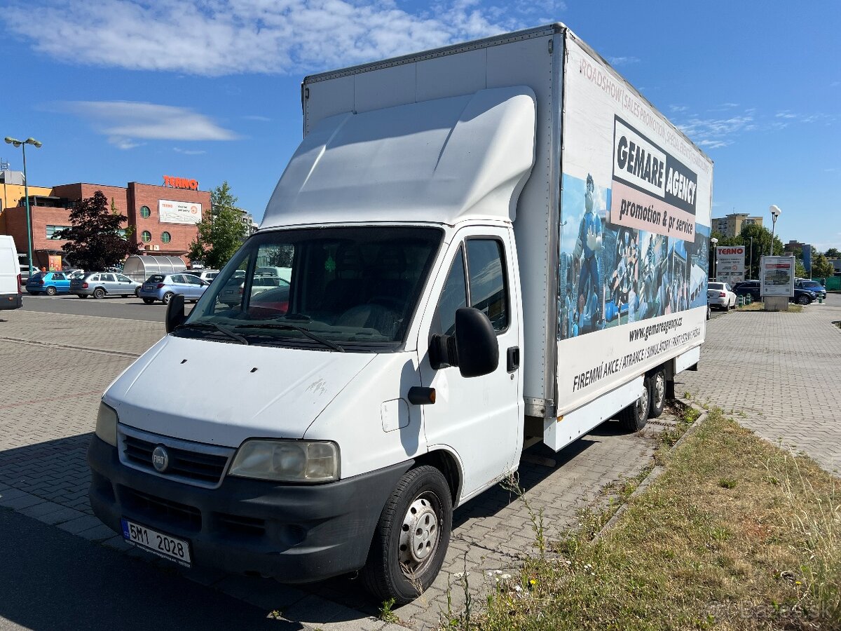 SPECIÁL Fiat Ducato Maxi XXXL - ložná plocha 5.8 m, 3500 kg