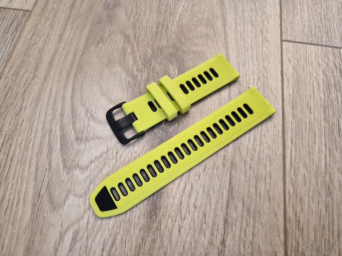 Zeleno-čierny remienok 22 mm