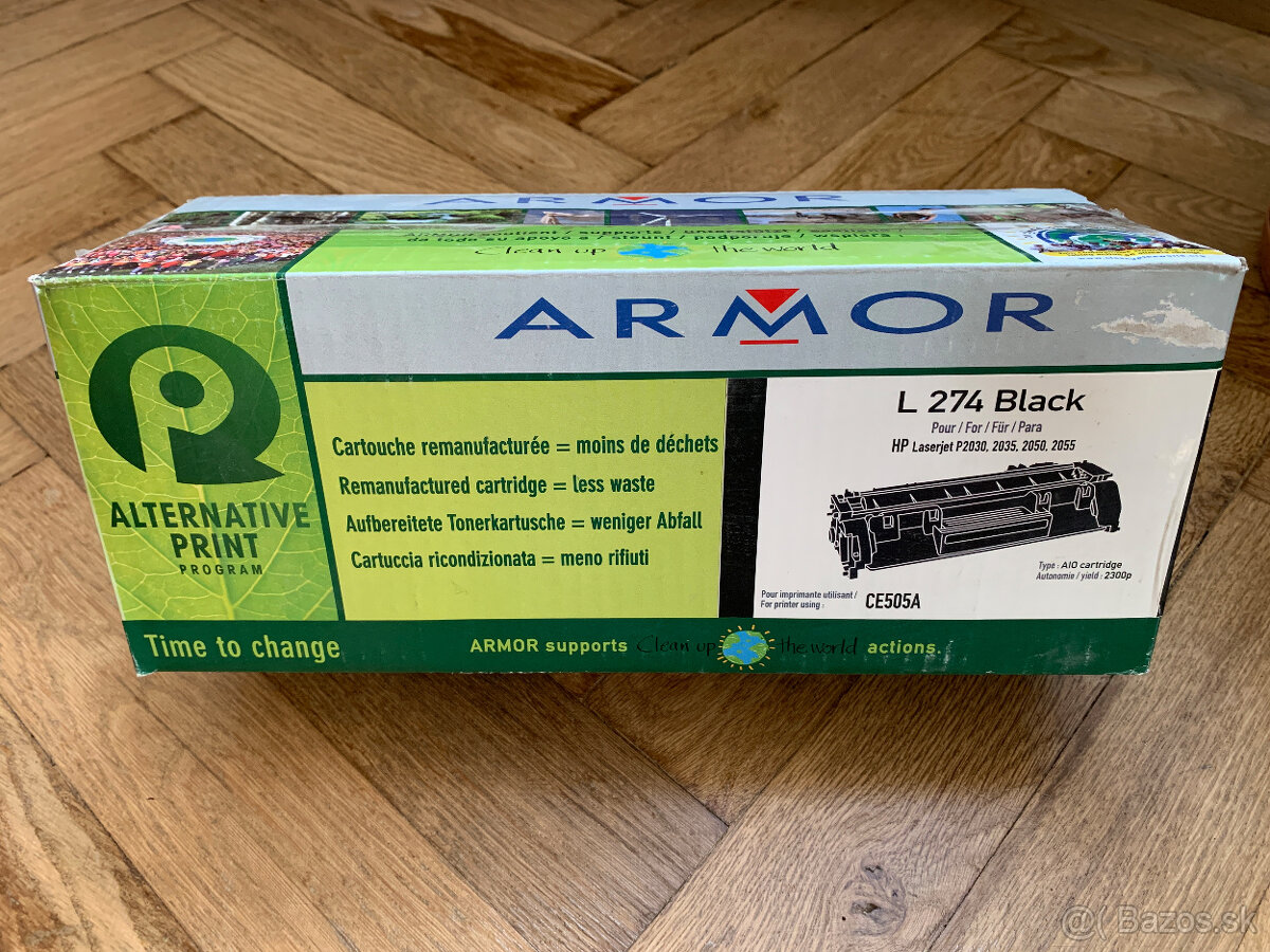 Predám toner Armor CE505A čierny L274 pre tlačiareň HP